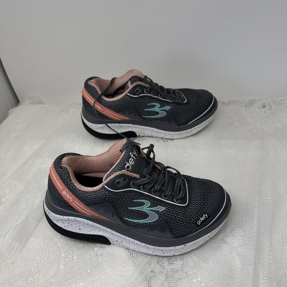 Women's GDEFY Gravity Defyer Mighty Walk Athletic Shoes‎ Size 6.5 Dark Grey - Picture 2 of 11